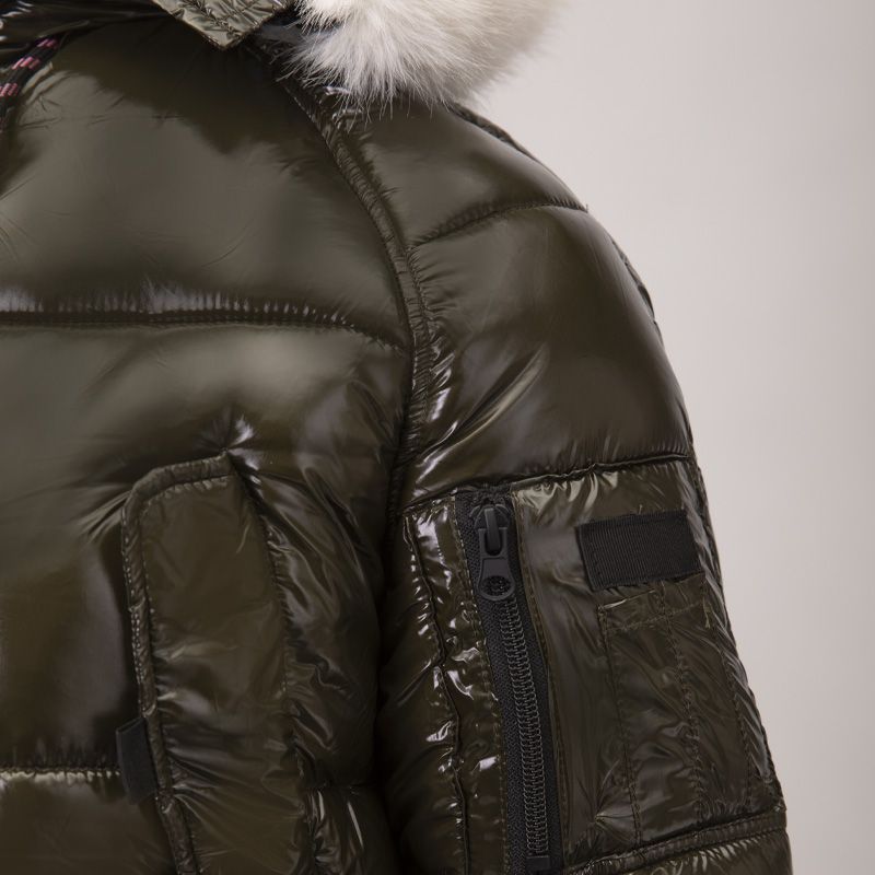 Blouson noir brillant armelle paragoose Femme PARAGOOSE