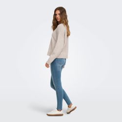 PULL ONLOLIVIA LS DARK GREY MELANGE 15380548 4572
