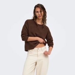 PULL ONLOLIVIA LS DARK GREY MELANGE 15380548 4572
