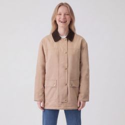 Parka beige vesly v602522b6a Femme LA PETITE ETOILE
