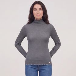 Pull argente meko m112523w7a Femme LA PETITE ETOILE