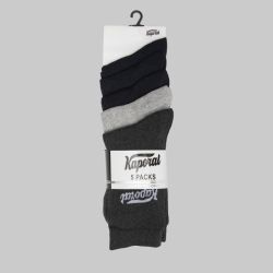 Lot de 5 paires de chaussettes sanelo Homme KAPORAL