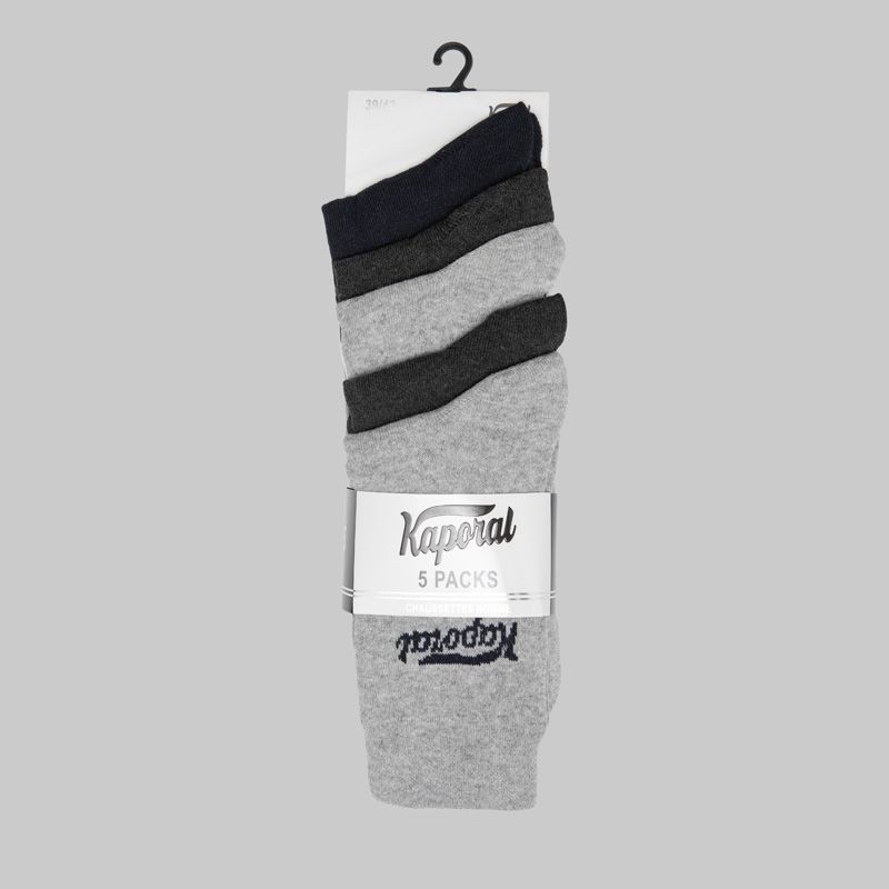 Lot de 5 paires de chaussettes sanelo Homme KAPORAL