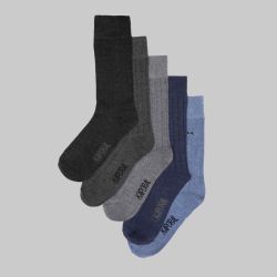 Lot de 5 paires de chaussettes wiltor Homme KAPORAL