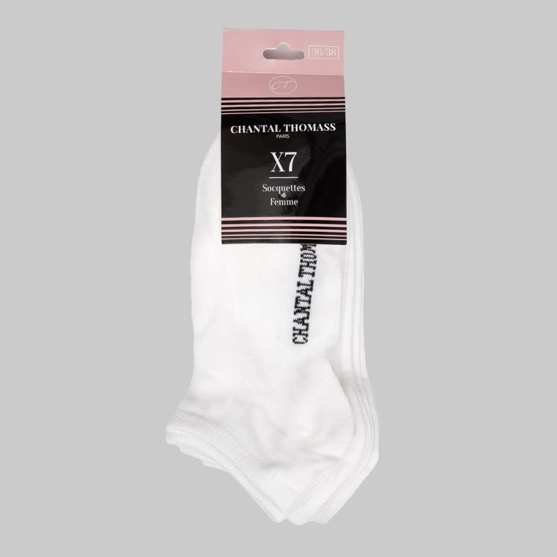 Lot de 7 paires de socquettes calimara Femme CHANTAL THOMASS