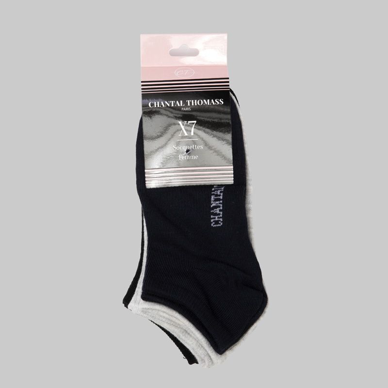Lot de 7 paires de socquettes calimara Femme CHANTAL THOMASS