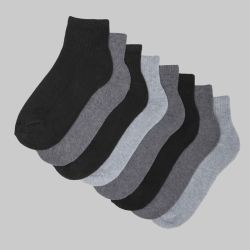 Lot de 8 paires de socquettes cyrian Homme REDSKINS
