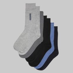 Lot de 7 paires de chaussettes ramatuel Homme REDSKINS