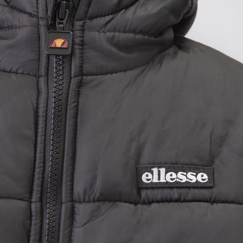 Doudoune noir federico sj00240 bf Enfant ELLESSE