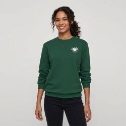 Sweat col rond avec coeur elanor coton mélangé Femme ONLY