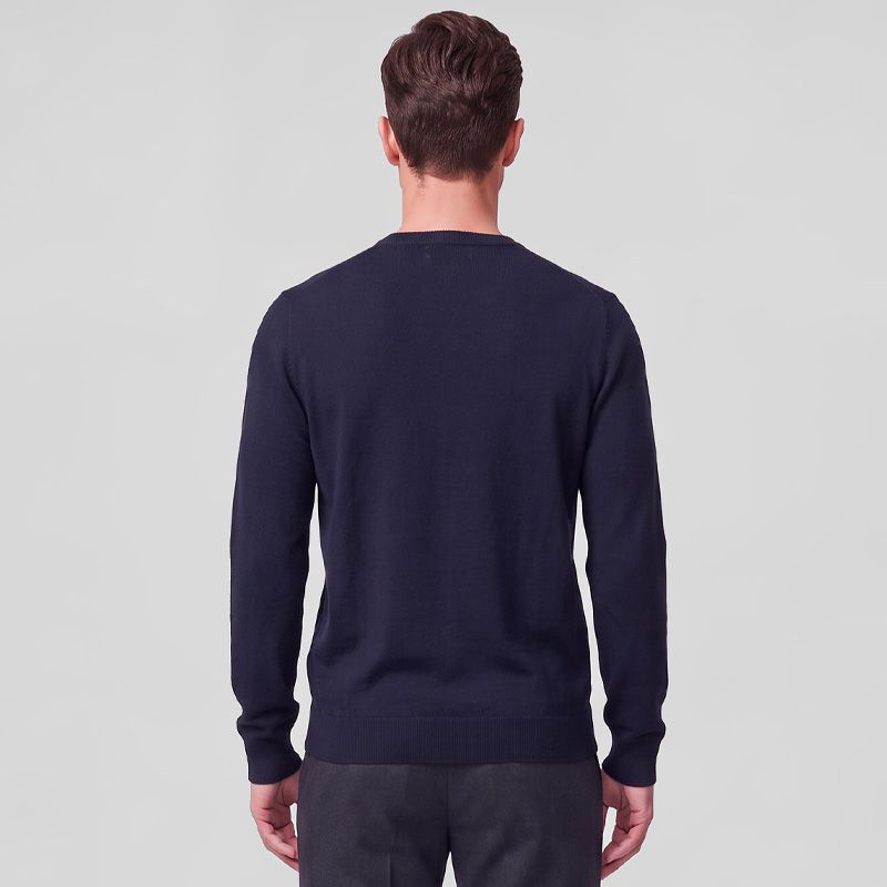 Pull col rond pnm-02 paname brothers Homme PANAME BROTHERS