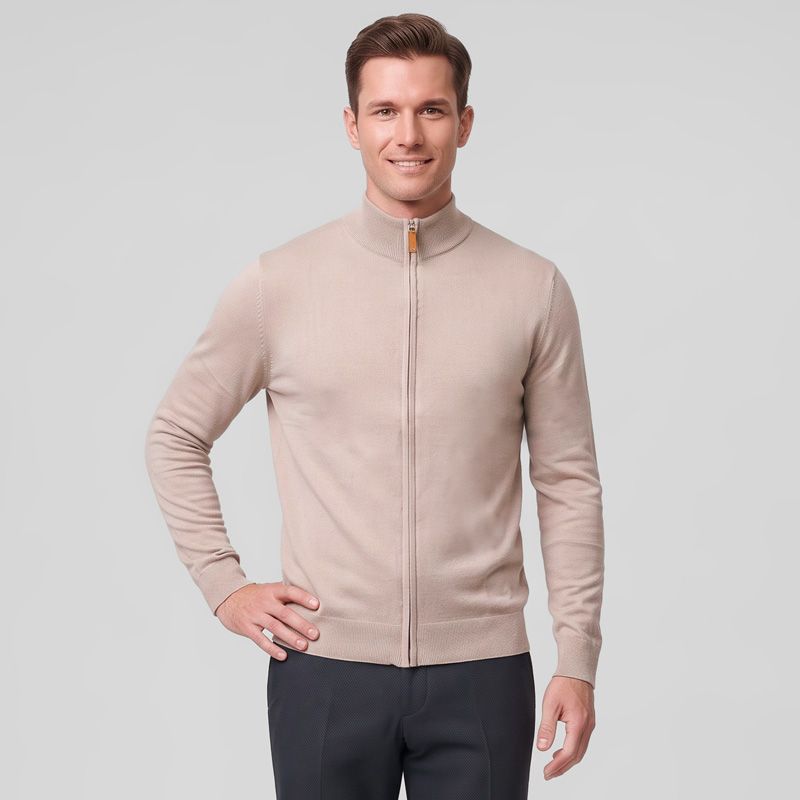 Gilet col cheminée zippé Homme PANAME BROTHERS Gilet col cheminée zippé Homme PANAME BROTHERS