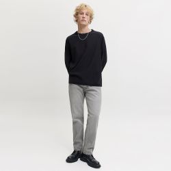 Jeans jwhchris jjoriginal grey denim 12283793 4573 Homme JACK & JONES
