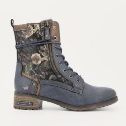 Bottine a talon navy 15m0062015 t36/41 Femme MUSTANG
