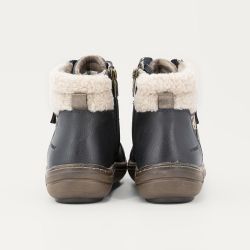 Basket montante fourree navy 84r002201100 t36/41 Femme ROMIKA