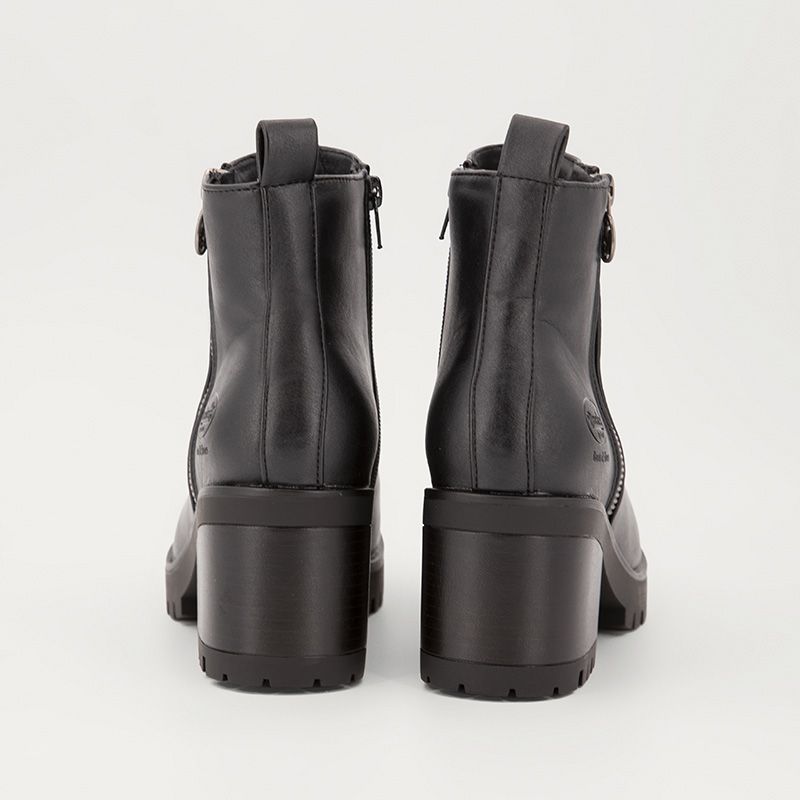 BOTTINE A TALON BLACK/DARK GREY 37CE325-610-122 T36/41