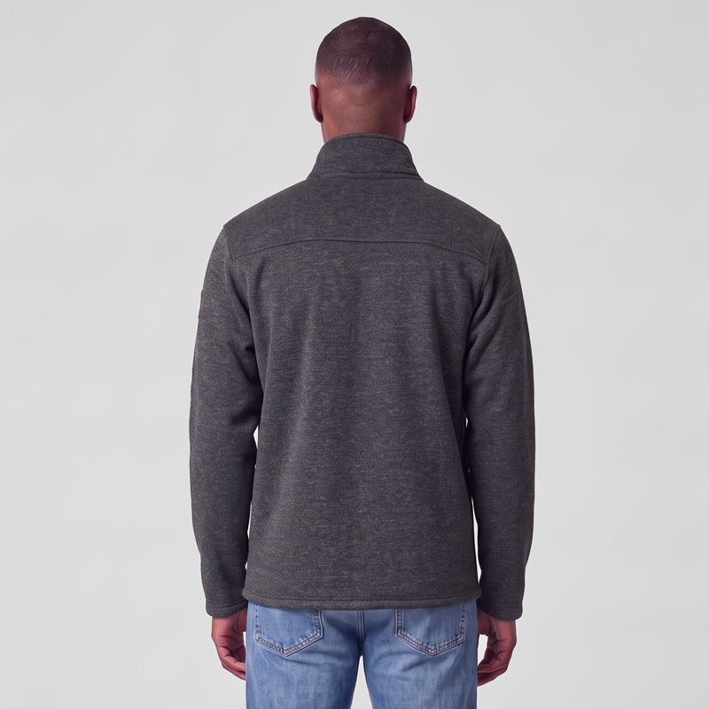 Veste polaire black sonny-ds Homme PANAME BROTHERS