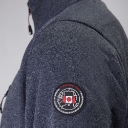Veste polaire black sonny-ds Homme PANAME BROTHERS