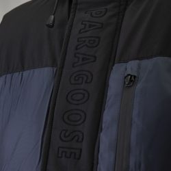 Doudoune épaisse sans manches noir vogue avec capuche Homme PARAGOOSE
