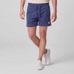 Bermuda coton effet jogging avec bandes Homme LOTTO