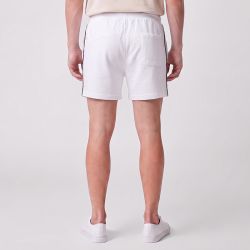 Bermuda coton effet jogging avec bandes Homme LOTTO