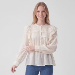 Blouse noir clairie 12320075b Femme LES TROPEZIENNES PAR M.BELARBI