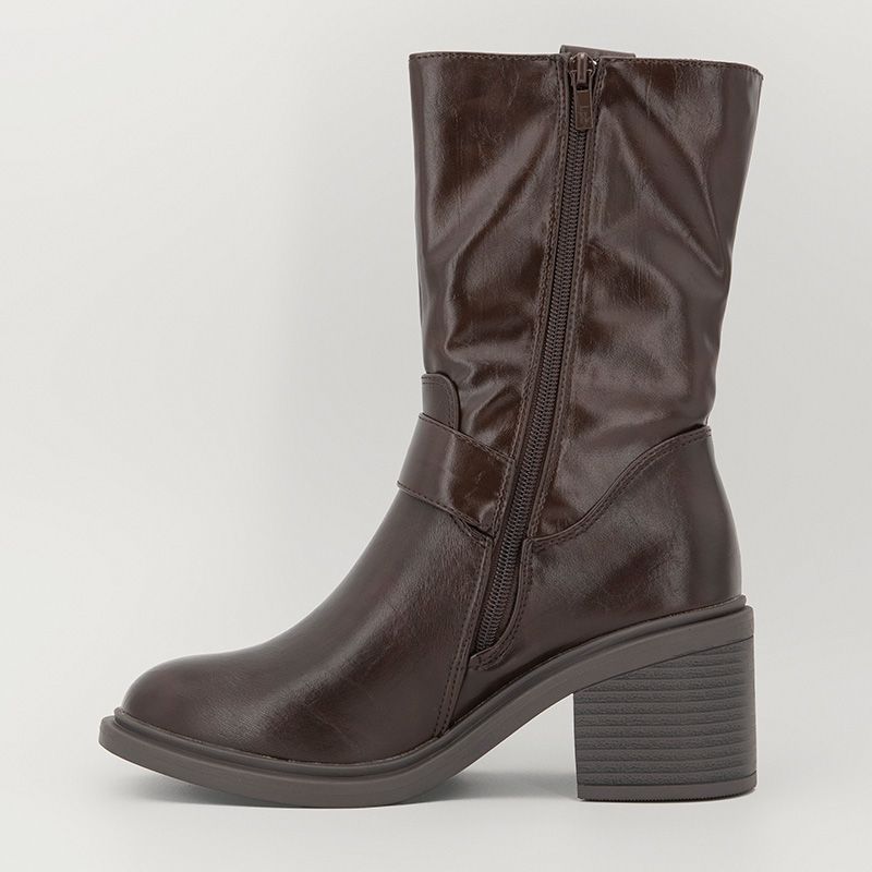 Botte chocolat c01t244pucho01j t36/41 Femme LES PETITES BOMBES