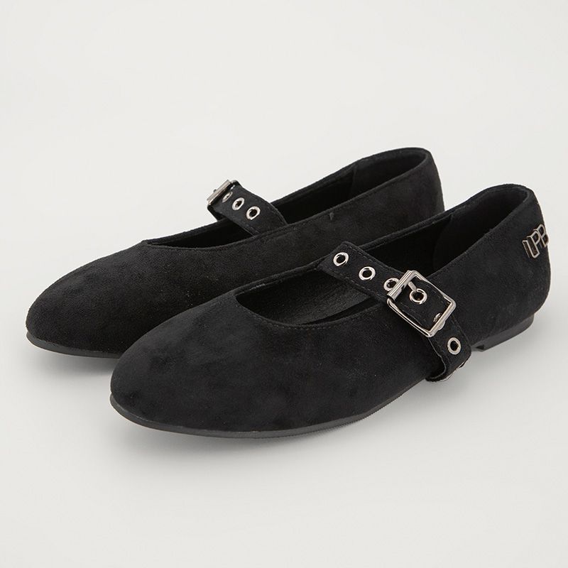 Ballerine noir suedine c26l013sunr01j t36/41 Femme LES PETITES BOMBES