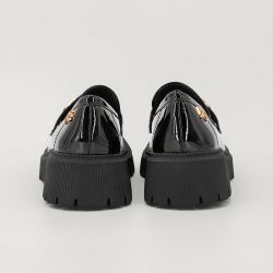 Derby noir verni c03d047vnr01a t36/41 Femme LES PETITES BOMBES