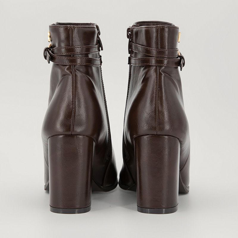 Bottine chocolat c01t342pucho01j t36/41 Femme LES PETITES BOMBES