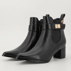 Bottine noir c01t338punr01j t36/41 Femme LES PETITES BOMBES