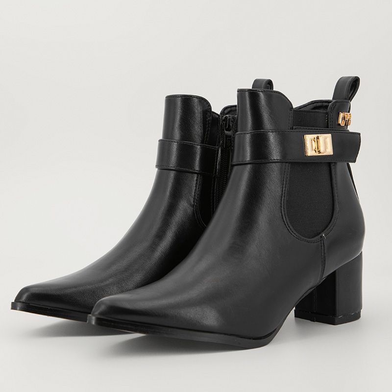Bottine noir c01t338punr01j t36/41 Femme LES PETITES BOMBES