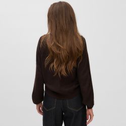 Pull vmteak chocolate torte 10348388 4602 Femme VERO MODA