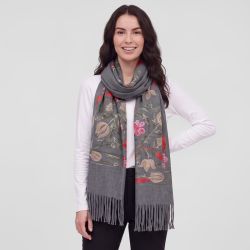 Echarpe brode gp-ff-226016 Femme GERARD PASQUIER