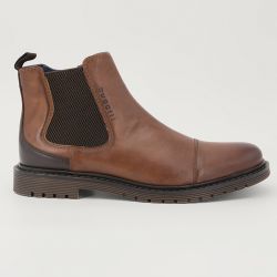 Bottine cognac 325ate355000-6300 t40/46 Homme BUGATTI