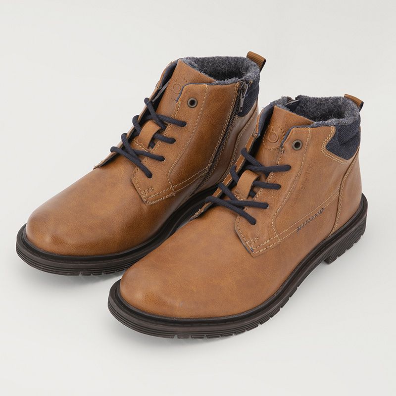 Bottine cognac 325ate365000-6300 t41/46 Homme BUGATTI
