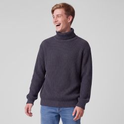 Pull col rond marine pnm-1011-ds Homme PANAME BROTHERS