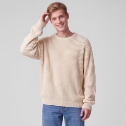 Pull col rond marine pnm-1011-ds Homme PANAME BROTHERS