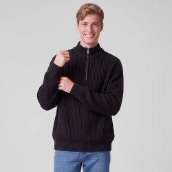 Pull col camionneur beige pnm-1010-ds Homme PANAME BROTHERS