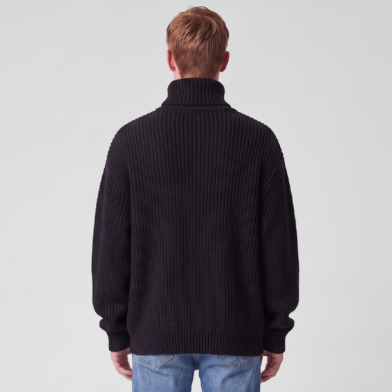 Pull col montant marine pnm-1012-ds Homme PANAME BROTHERS