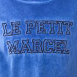 Tee shirt bleu délavé garçon LITTLE MARCEL marque pas cher prix dégriffés destockage