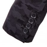Blazer noir imprimé camouflage femme ARTISTS marque pas cher prix dégriffés destockage