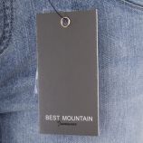 Salopette en jean bleu clair femme BEST MOUNTAIN marque pas cher prix dégriffés destockage
