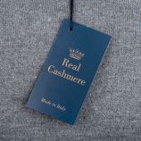 Pull laine cachemire col zip coudières Homme REAL CASHMERE marque pas cher prix dégriffés destockage