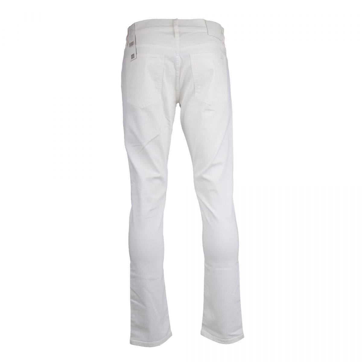 jean blanc homme slim