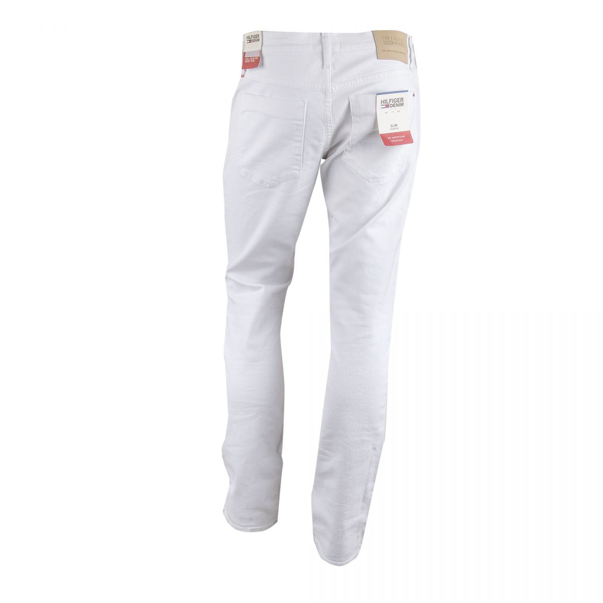 jean blanc homme slim