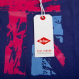 Tee shirt manches courtes drapeau angleterre glc8019 Enfant LEE COOPER marque pas cher prix dégriffés destockage